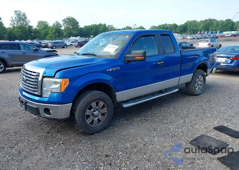 2011 Ford F-150 Xlt из США, поврежденный, VIN 1FTFX1EFXBKD08700